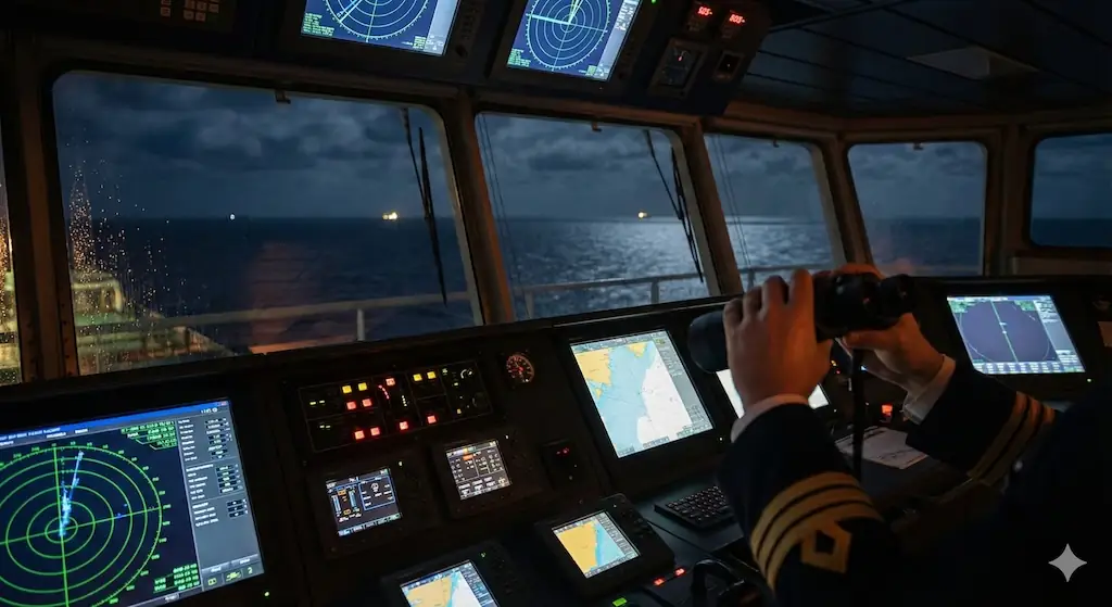 Navigation Bridge Background